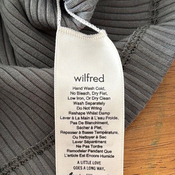 Wilfred Gray Ribbed Sleeveless Camisole - Picture 2 of 3